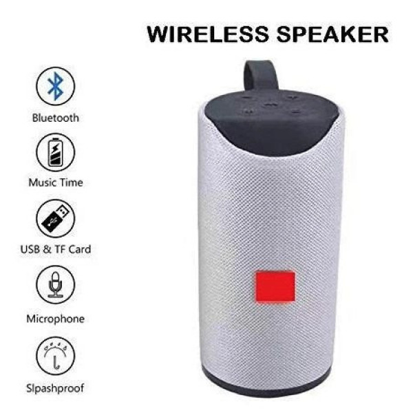 Портативная беспроводная колонка Bluetooth TG-113 с влагозащитой и FM-приёмником, стерео