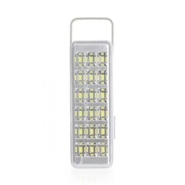 Фонарь аккумуляторный KD-830 с LED лампой, 1200 мА·ч и выдвижной ручкой, зарядка USB