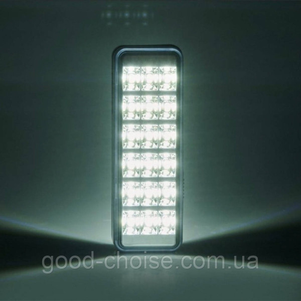 Фонарь аккумуляторный KD-830 с LED лампой, 1200 мА·ч и выдвижной ручкой, зарядка USB