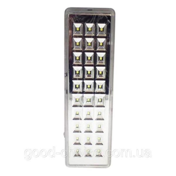 Фонарь аккумуляторный KD-830 с LED лампой, 1200 мА·ч и выдвижной ручкой, зарядка USB