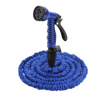 Усиленный садовый шланг для полива с распылителем XHose 60м  Magic Hose