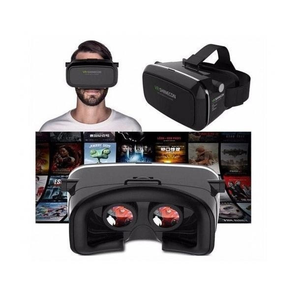 Очки виртуальной реальности VR SHINECON с пультом управления в виде шлема