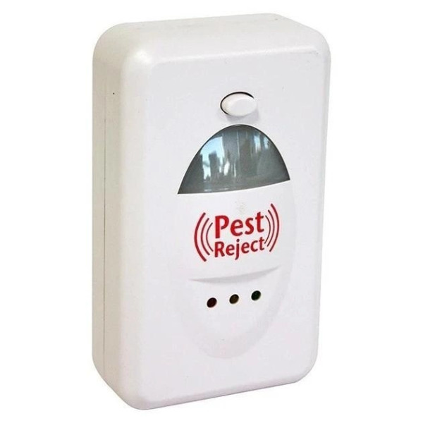 Ультразвуковой отпугиватель Pest Reject pro в розетку для мышей, кротов и насекомых, до 200 м²