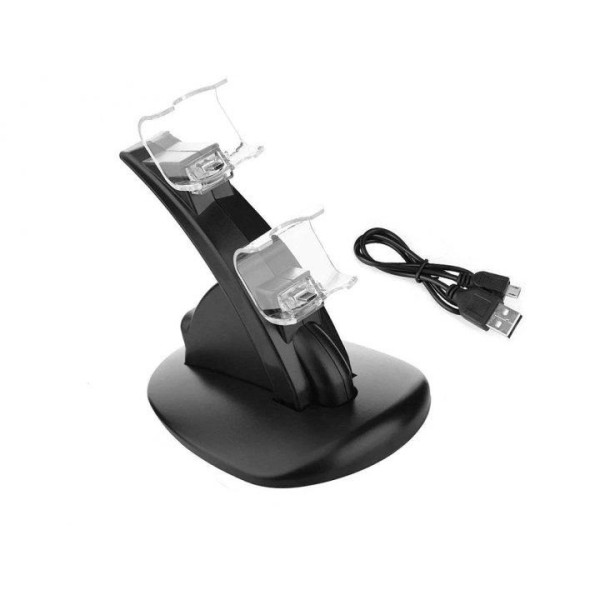 Двойная USB подставка-зарядка для джойстиков с временем зарядки 2 часа на один контроллер