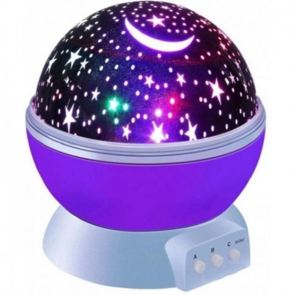 Ночник-проектор звездного неба Star Master Dream в форме шара с LED подсветкой на батарейках