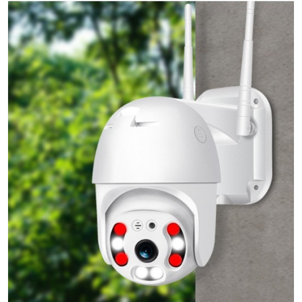 Уличная поворотная IP камера видеонаблюдения SmartHD Outdoor WiFi PTZ FHD 1080p с датчиком движения и режимом