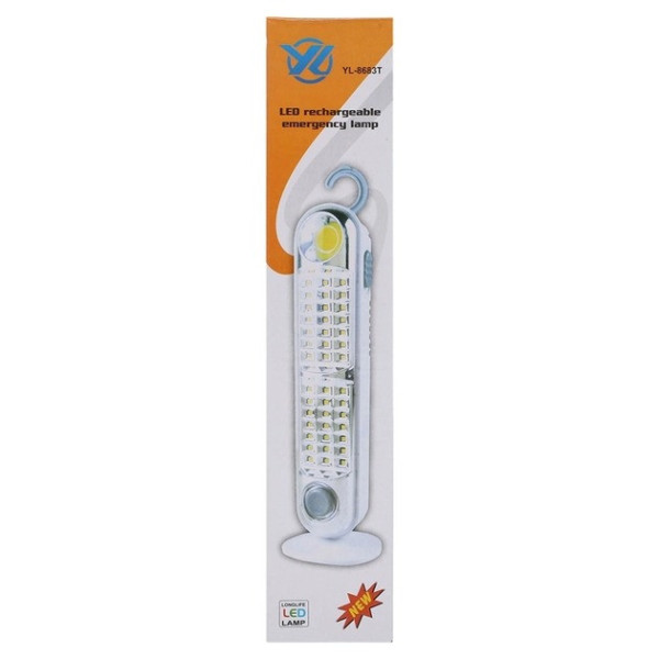 Портативный аккумуляторный светодиодный фонарь на солнечной батарее YL-8683T LED SOLAR