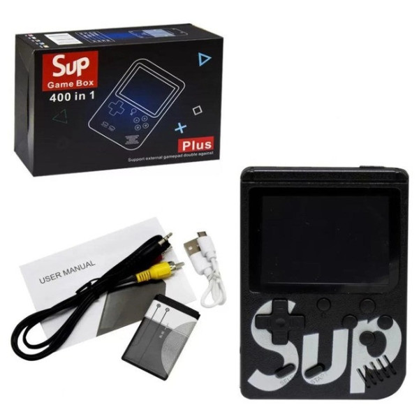 Портативная игровая приставка GAME SUP 6927 с джойстиком и 400 играми в стиле Dendy