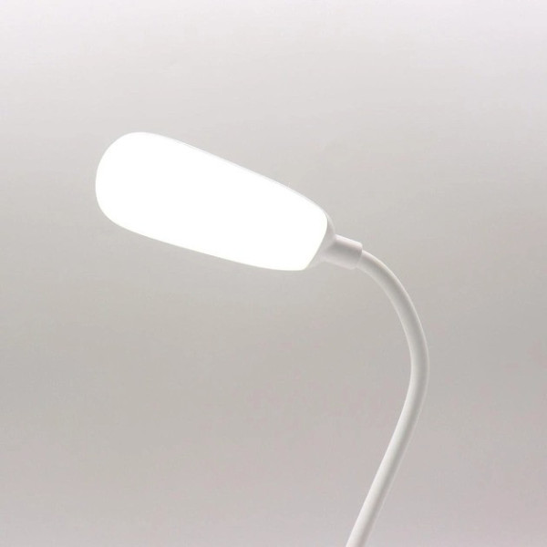 Настольная LED лампа 3в1 с органайзером, гибкий сенсорный светильник 1Вт на аккумуляторе