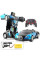 Машинка Трансформер Bugatti Robot Car Size
