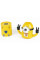 Автоматический дозатор зубной пасты Миньон с держателем для зубных щеток стакан