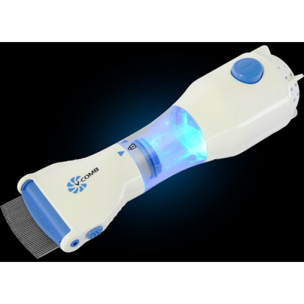 Электрическая расческа Licetec V-comb для удаления вшей и лечения педикулеза