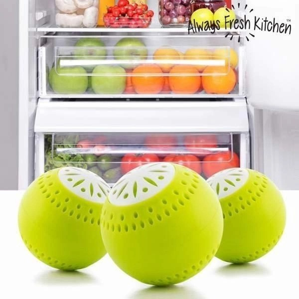 Ароматизатор для холодильника Fridge Balls, 3 шарика в упаковке для удаления запаха