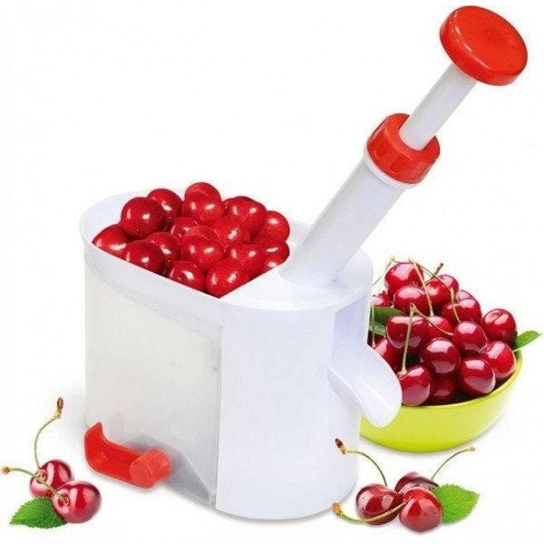 Машинка Helfer Hoff Cherry and olive corer для удаления косточек из вишни и черешни с ёмкостью для сбора