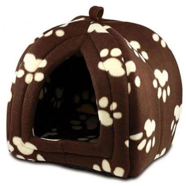 Флисовый домик Pet Hut для собак и кошек мелких и средних пород мягкий