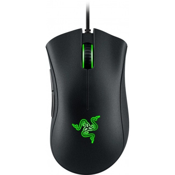 Проводная игровая компьютерная мышь DeathAdder Essential USB черного цвета для настольного ПК