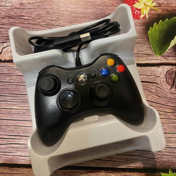 Проводной USB джойстик Red box для Xbox 360 и ПК геймпад с проводным подключением