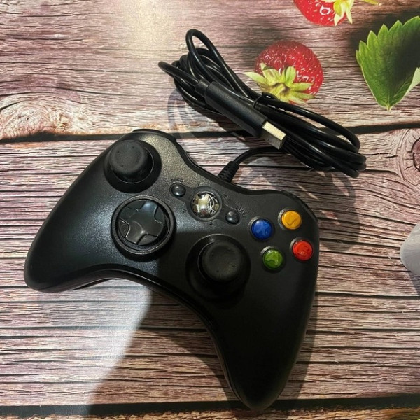 Проводной USB джойстик Red box для Xbox 360 и ПК геймпад с проводным подключением