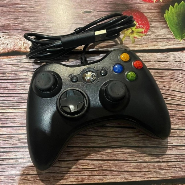 Проводной USB джойстик Red box для Xbox 360 и ПК геймпад с проводным подключением