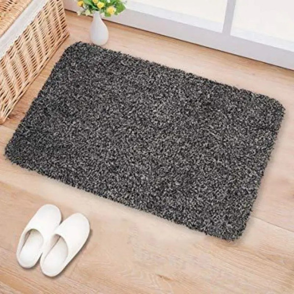 Коврик придверный Step Mat с микрофиброй, супер впитывающий и грязезащитный прямоугольной формы