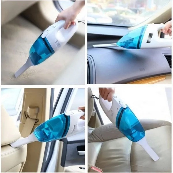 Ручний пилосос Автомобільний з насадкою і функцією збирання води 60 Вт High-power Portable Vacuum Cleaner