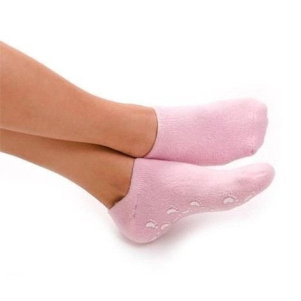 Увлажняющие гелевые носочки SPA Gel Socks с заживляющим эффектом, гипоаллергенные для ступней