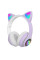 Наушники с кошачьими ушками CAT Bluetooth 400 мАч MP3 FM с микрофоном и USB-подключением