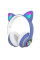 Наушники с кошачьими ушками CAT Bluetooth 400 мАч MP3 FM с микрофоном и USB-подключением