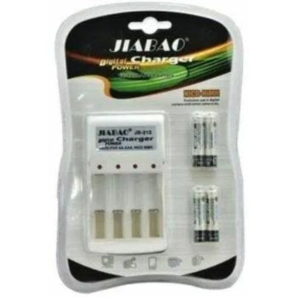 Зарядний пристрій з акумуляторами Jiabao Digital Charger JB-212 AA/AAA
