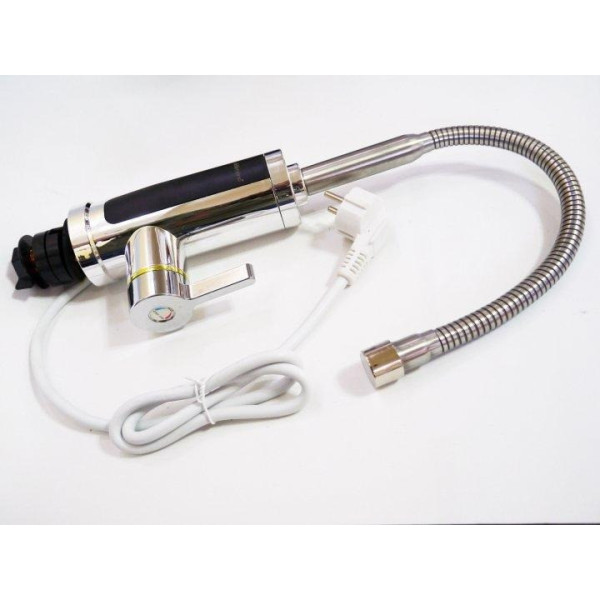 Електричний проточний побутовий водонагрівач RX-011-1 з екраном гнучкий кран