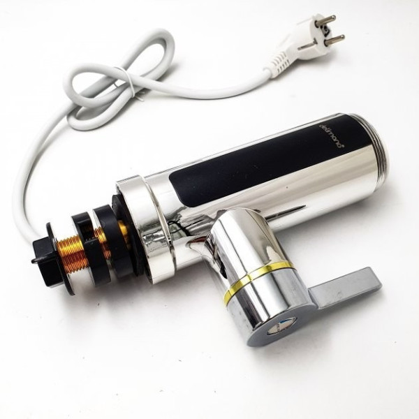 Електричний проточний побутовий водонагрівач RX-011-1 з екраном гнучкий кран