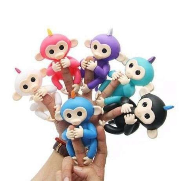 Интерактивная умная игрушка обезьянка Fingerlings Monkey для детей