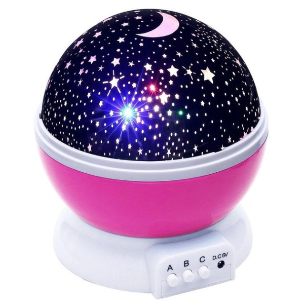 Ночник-проектор звездного неба Star Master Dream в форме шара с LED подсветкой на батарейках