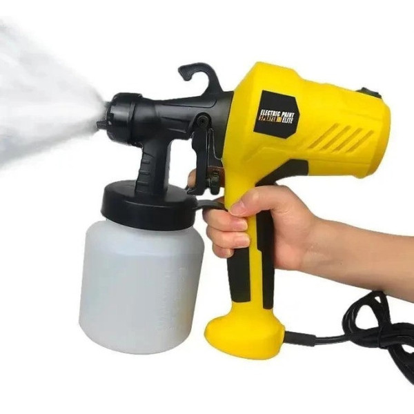 Ручной электрический краскораспылитель Electric Paint Sprayer Elite с регулировкой подачи распылённой смеси