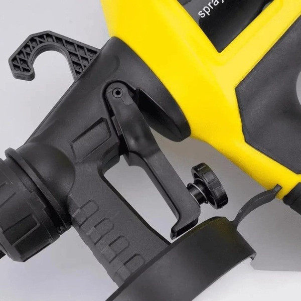 Ручной электрический краскораспылитель Electric Paint Sprayer Elite с регулировкой подачи распылённой смеси