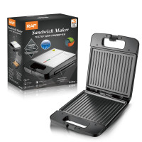Гриль-бутербродниця для дому Електрична сендвічниця електрогриль на 1400 Вт RAF R.516
