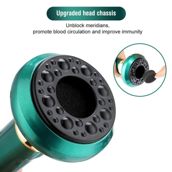 Вакуумный аккумуляторный массажер Cupping Massage Instrument MAG-742 с инфракрасным нагревом