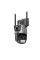 Уличная поворотная WiFi камера PTZ P11 ICSEE 3mp+3mp IP66 с ночным видением и датчиком движения