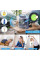 Мини кондиционер Air Cooler Fan 4в1 с USB, ночником, увлажнителем и LED подсветкой для дома