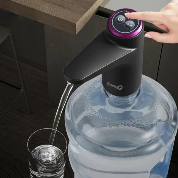 Электрическая автоматическая помпа Electric Water Pump с аккумуляторным питанием и USB