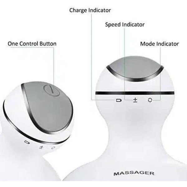 Универсальный массажер Waterproof IPX7 для кошек, собак, головы, шеи и плеч