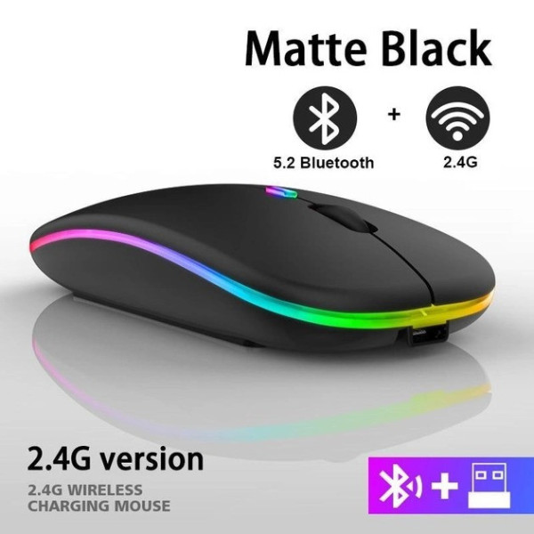 Беспроводная компьютерная мышь X-Game с аккумулятором, Bluetooth и 2.4GHz, оптическая, для обеих рук