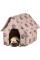 Будиночок складаний для собак і кішок Portable Dog House Переносний складаний будиночок для тварин 37х43х40 см