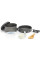 Походный туристический комплект на 2 человека Cooking Set DS-200 из анодированного алюминия