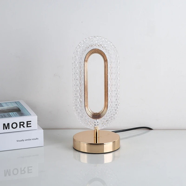 Настольная светодиодная лампа Creatice Table Lamp 16 с тремя режимами свечения, кристаллами и бриллиантами