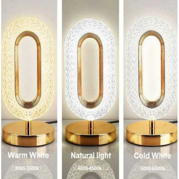 Настольная светодиодная лампа Creatice Table Lamp 16 с тремя режимами свечения, кристаллами и бриллиантами