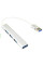 Мережевий адаптер Хаб USB-хаб на 3 USB2.0 і 1 USB-Hub