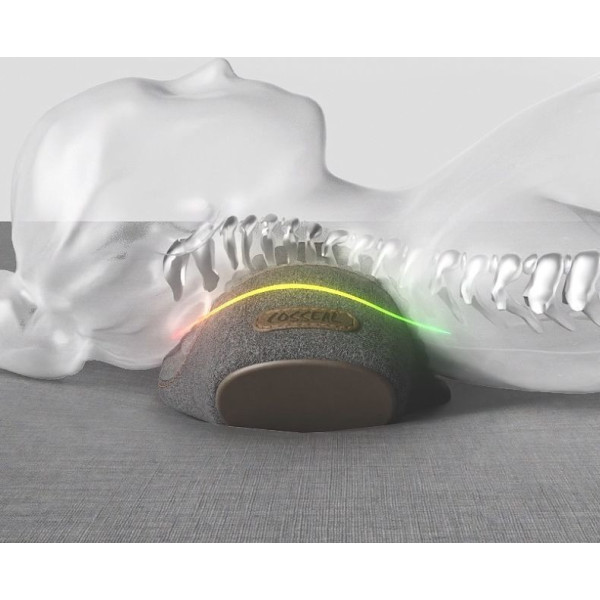 Массажная ортопедическая подушка для шеи PILLOW LY-344 компактная Grey