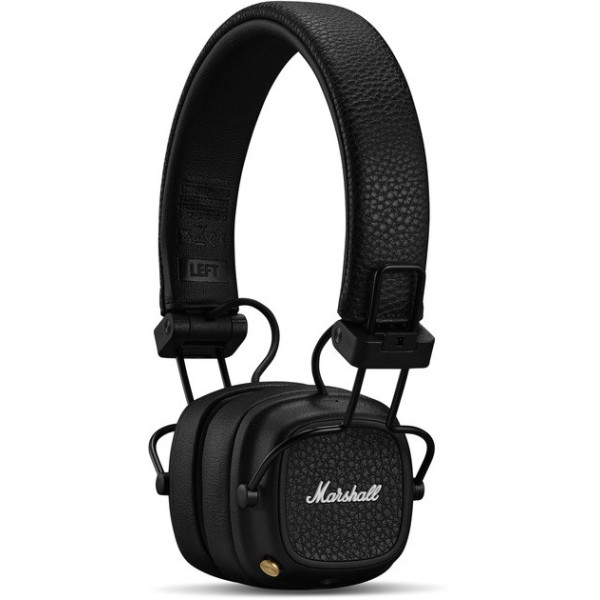 Накладные беспроводные наушники Marshall Major IV с Bluetooth и складной конструкцией, черные