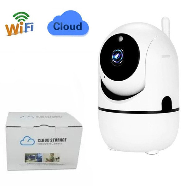 Внутренняя IP-камера видеонаблюдения CAMERA Wifi QC011 с поворотом и инфракрасной подсветкой